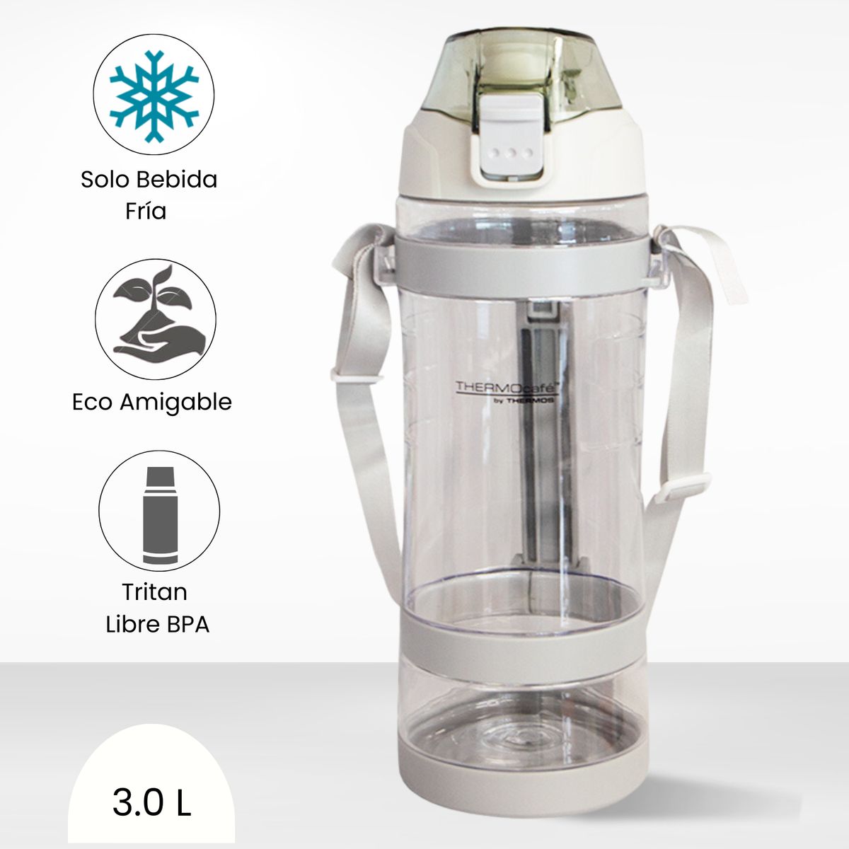 THERMOS - Tomatodo Deportivo Camp 3l Gris