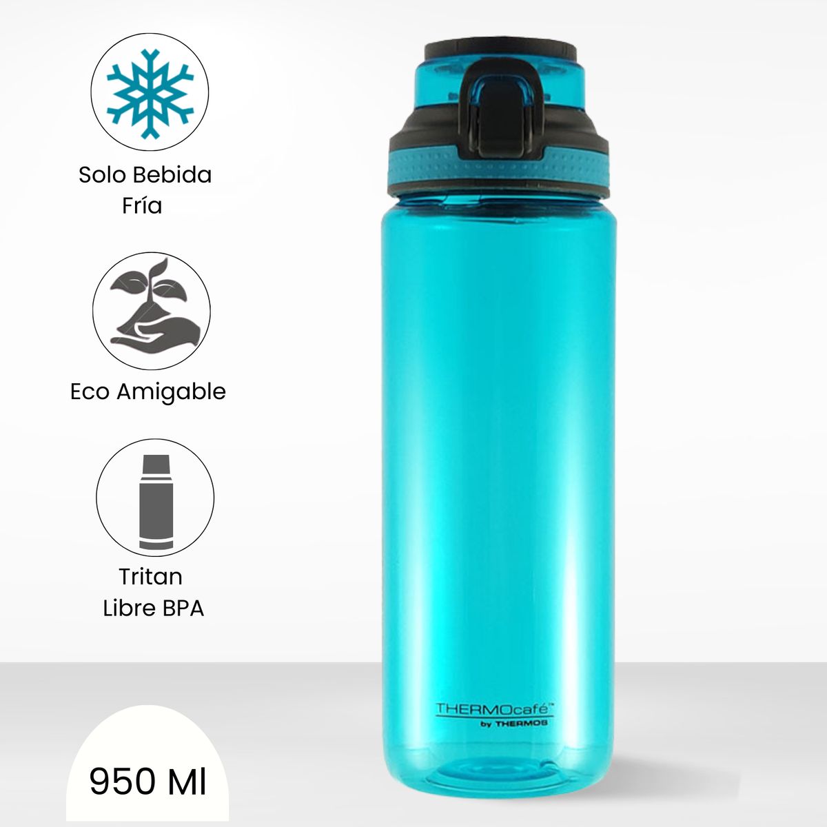 THERMOS - Tomatodo Deportivo Clásico Thermos 950ml Celeste