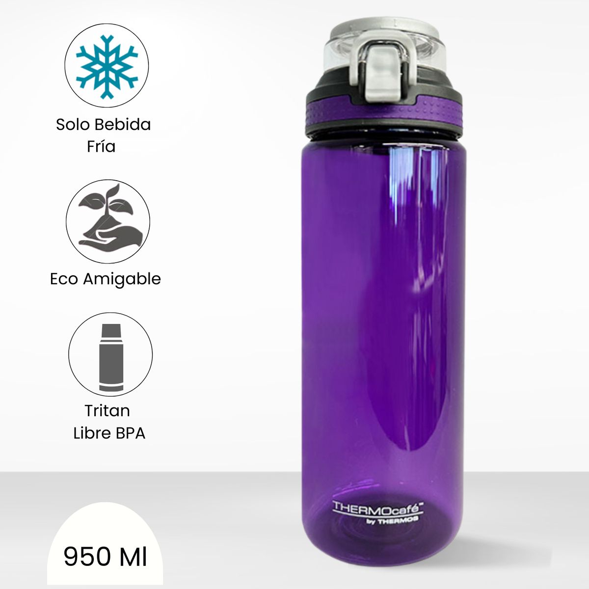 THERMOS - Tomatodo Deportivo Clásico Thermos 950ml Morado