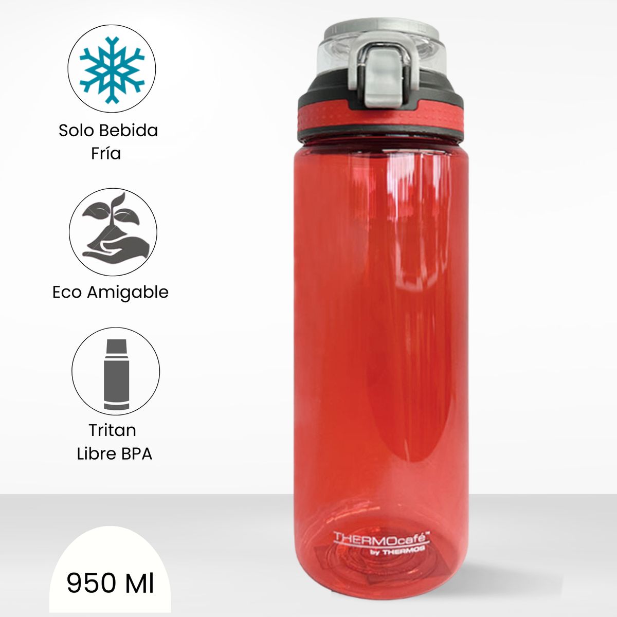 THERMOS - Tomatodo Deportivo Clásico Thermos 950ml Rojo