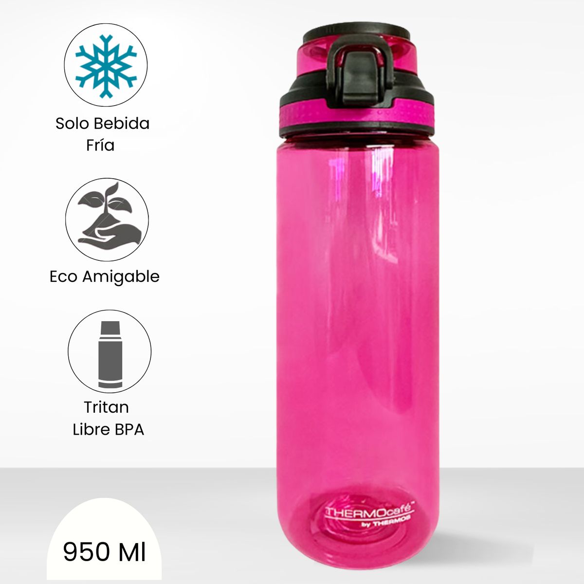 THERMOS - Tomatodo Deportivo Clásico Thermos 950ml Rosado