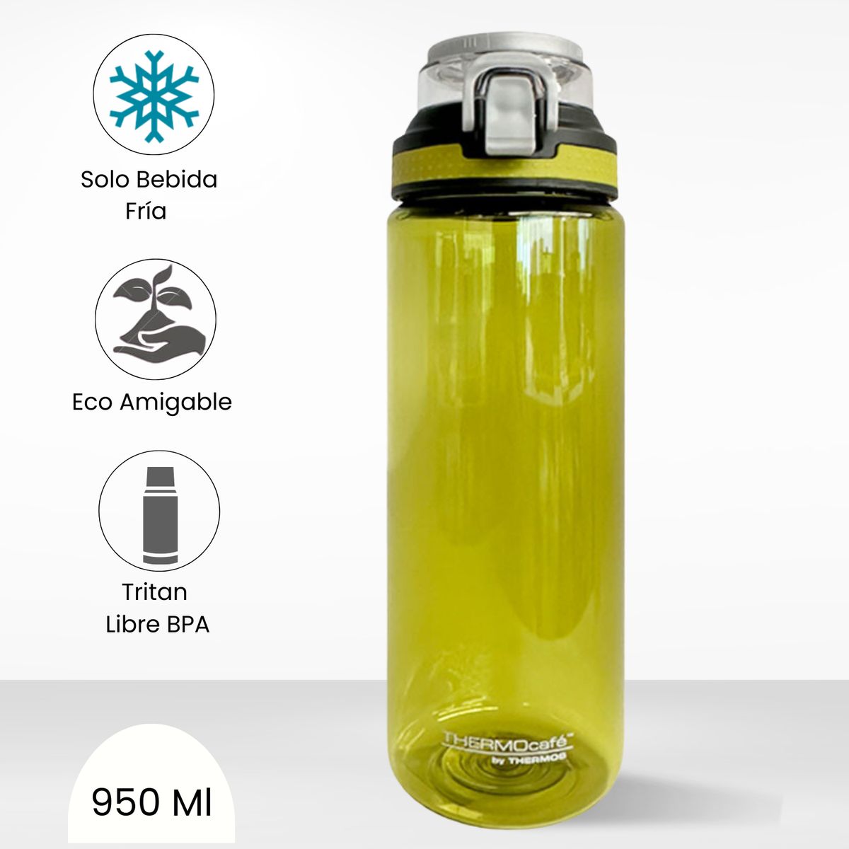 THERMOS - Tomatodo Deportivo Clásico Thermos 950ml Amarillo