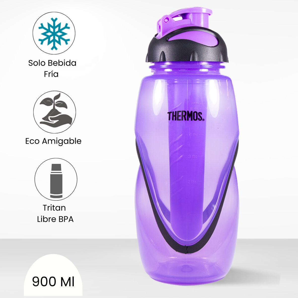 THERMOS - Tomatodo Deportivo Thermos 900ml Morado