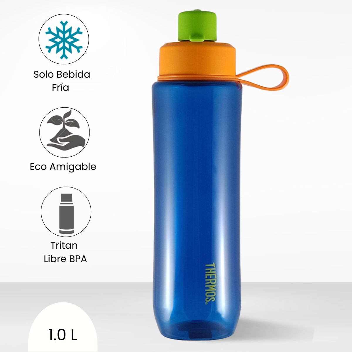 THERMOS - Tomatodo Deportivo Tritan Thermos 1l Azul