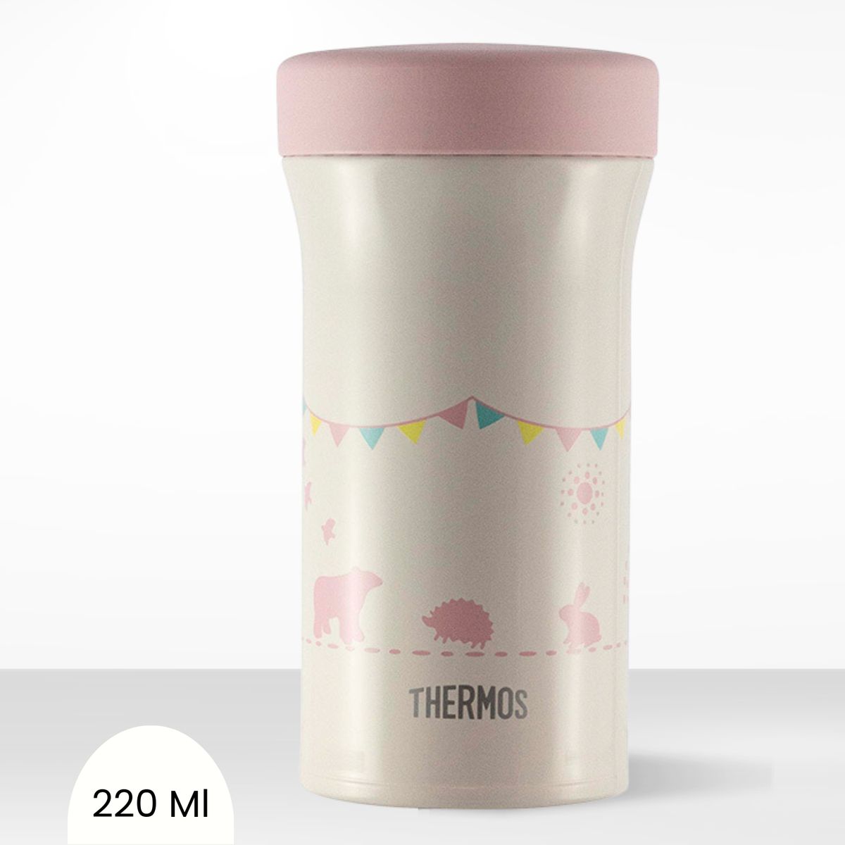 THERMOS - Conservador de Comida para Niños Baby Jar 220ml Rosado