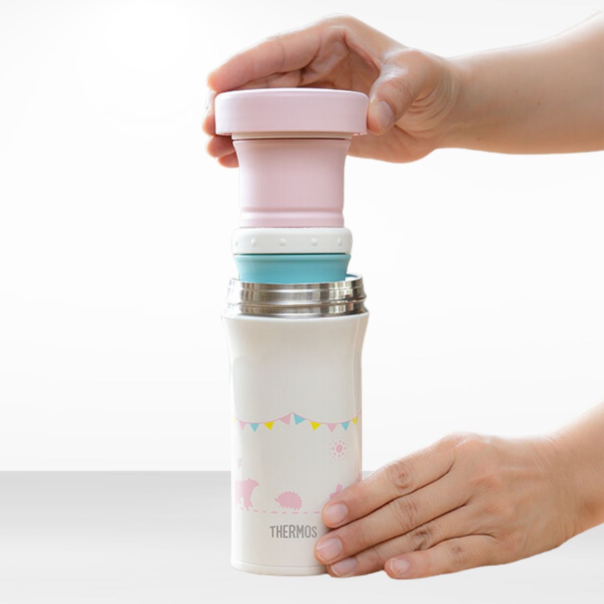 THERMOS - Conservador de Comida para Niños Baby Jar 220ml Rosado