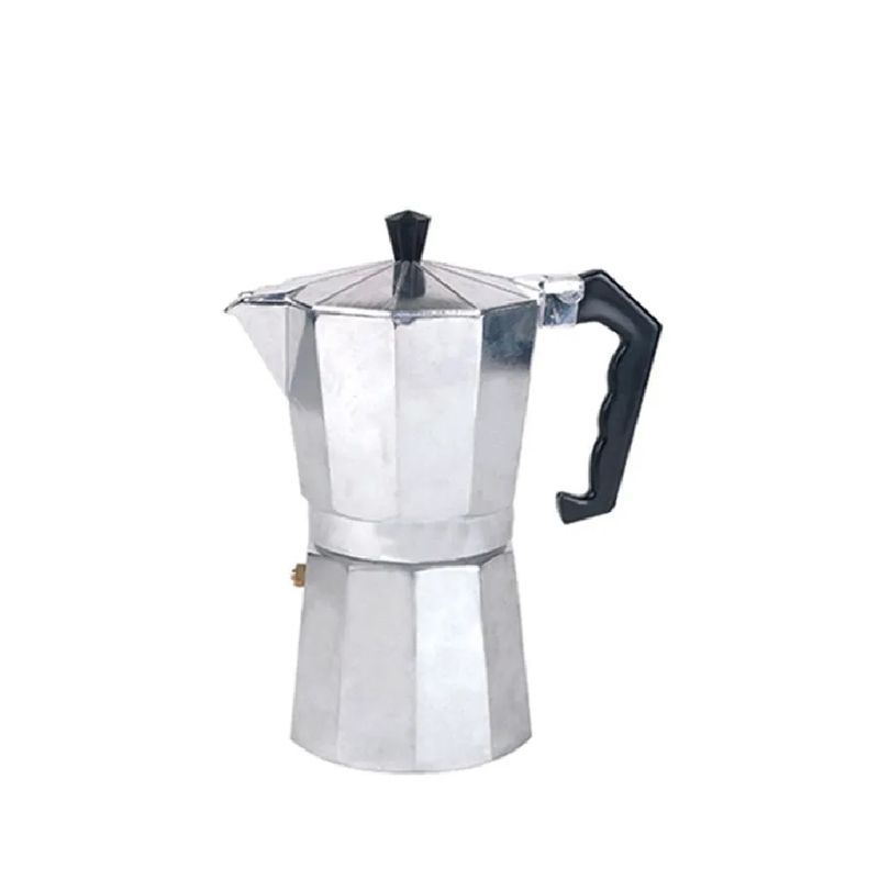 ICHIMATSU - Cafetera Moka Italiana de Aluminio para 3 Tazas - Perfecta para Café Fresco