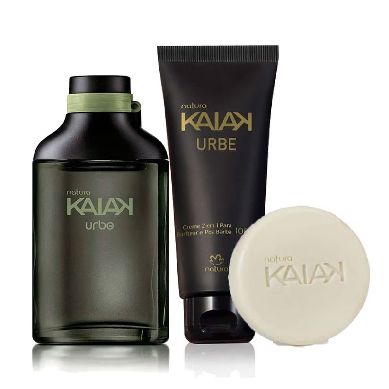 NATURA - Kaiak Urbe Fragancia de Hombre con Afeitado y Jabon - Natura
