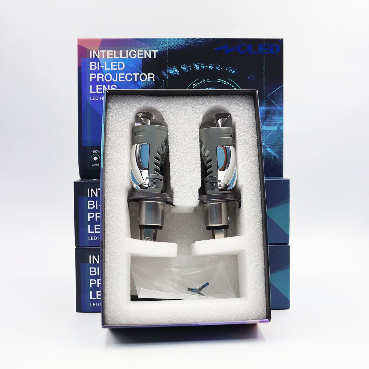 GENERICO - Mini Proyector  BI-LED  AM10-H4 10.000LM