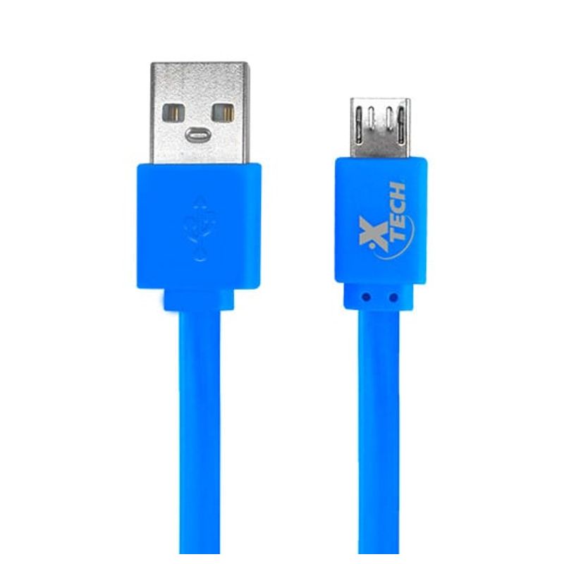 XTECH - Cable On-The-Go de Carga y Sincronización XTG-231 Azul - Xtech