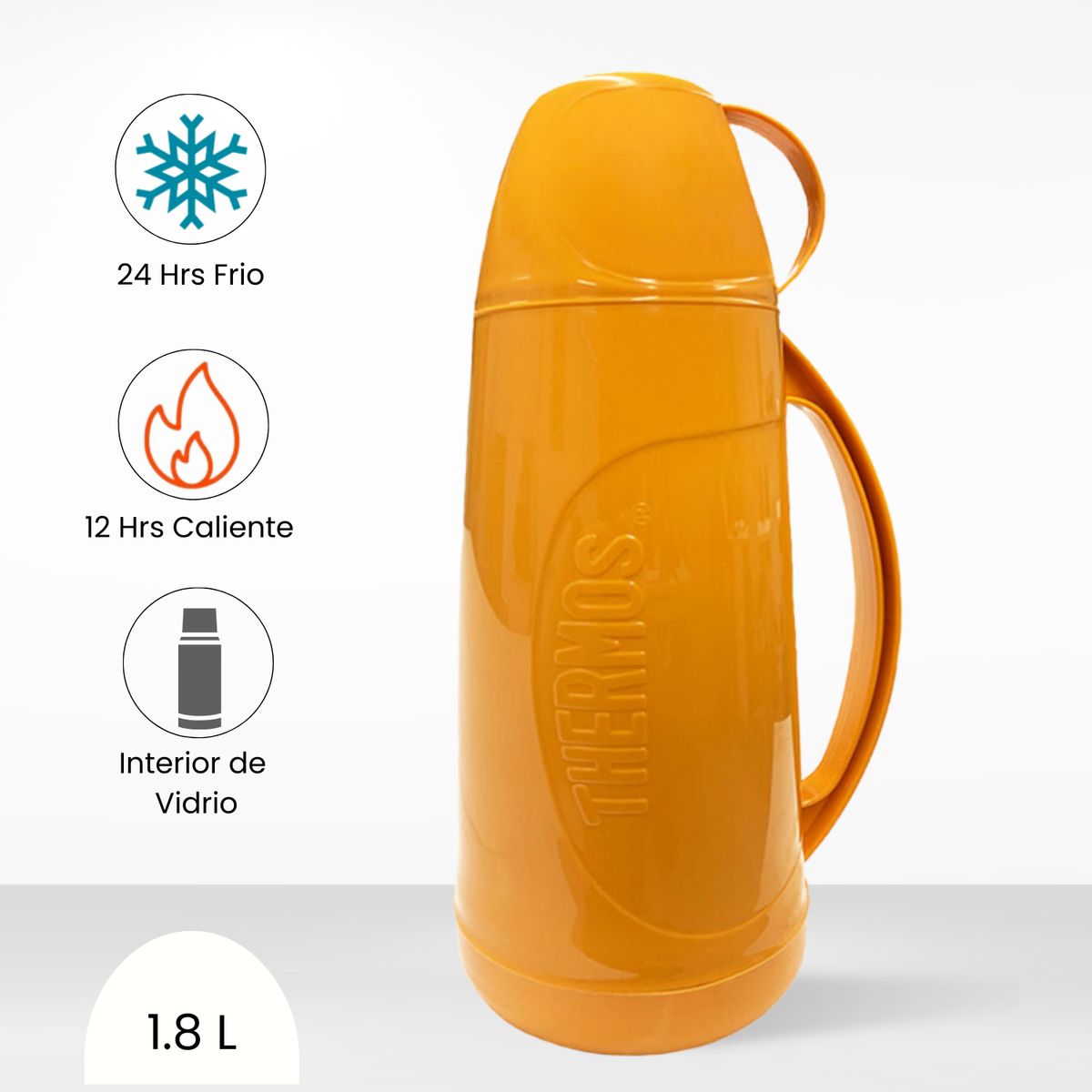 THERMOS - Termo de Bebida para Hogar Evolution 1.8l Amarillo