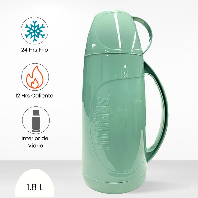 THERMOS - Termo de Bebida para Hogar Evolution 1.8l Verde