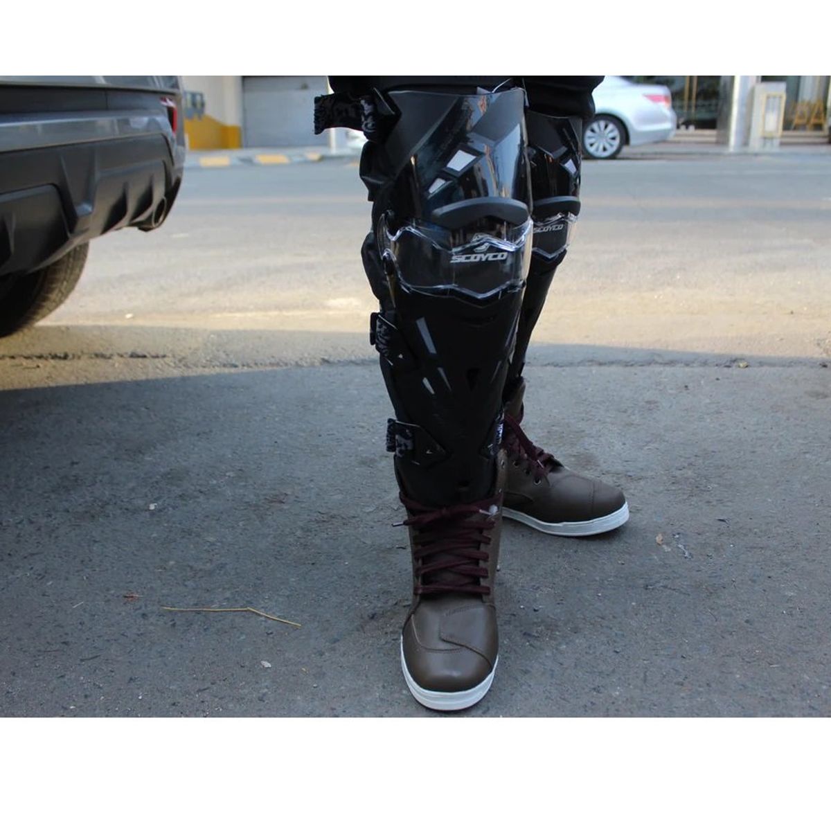 GENERICO - RODILLERA K12 ARTICULABLE SCOYCO NEGRA