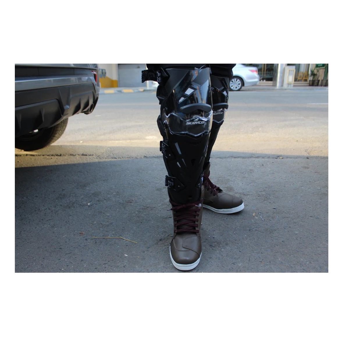 GENERICO - RODILLERA K12 ARTICULABLE SCOYCO NEGRA