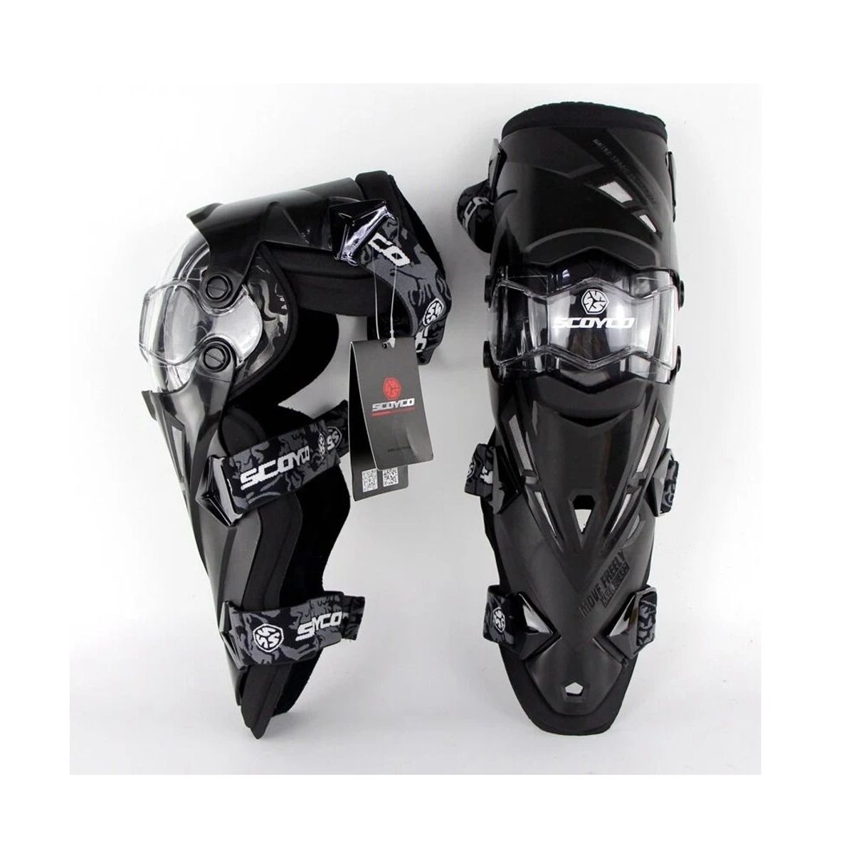 GENERICO - RODILLERA K12 ARTICULABLE SCOYCO NEGRA