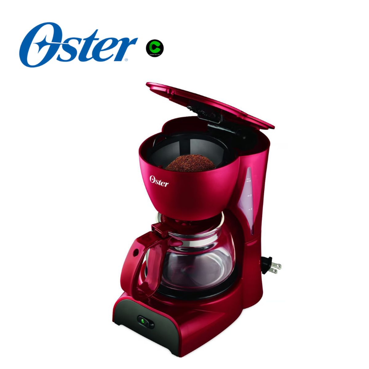 OSTER - Combo OSTER Cafetera BVSTDCDR5R y Hervidor BVSTKT4177M