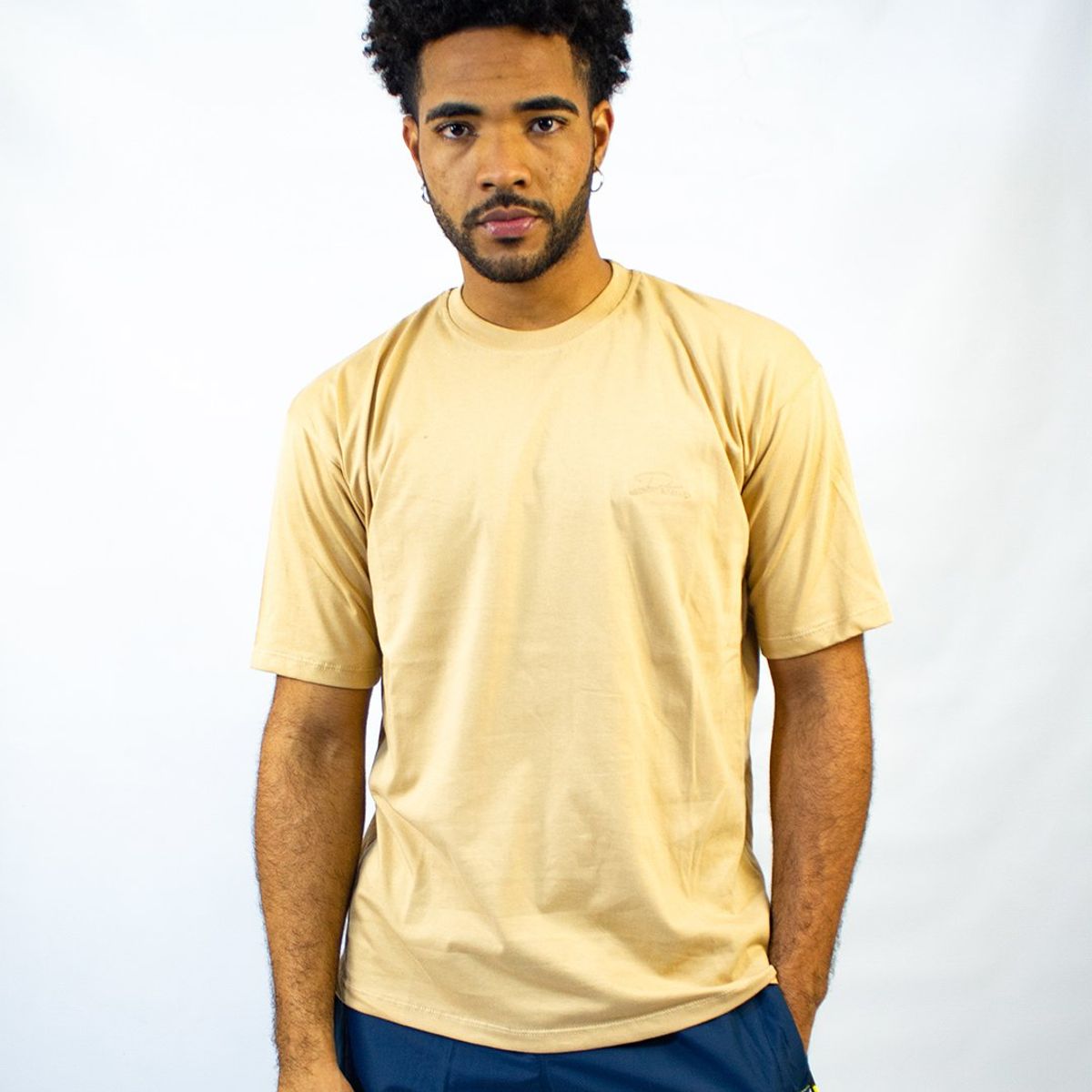 DM DEXMEN - Polo Dexmen Oversize Beige