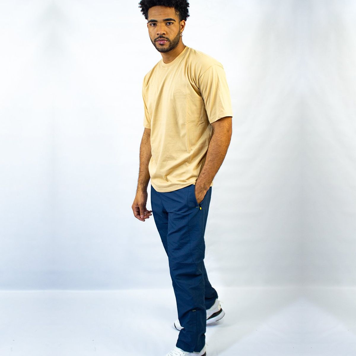 DM DEXMEN - Polo Dexmen Oversize Beige