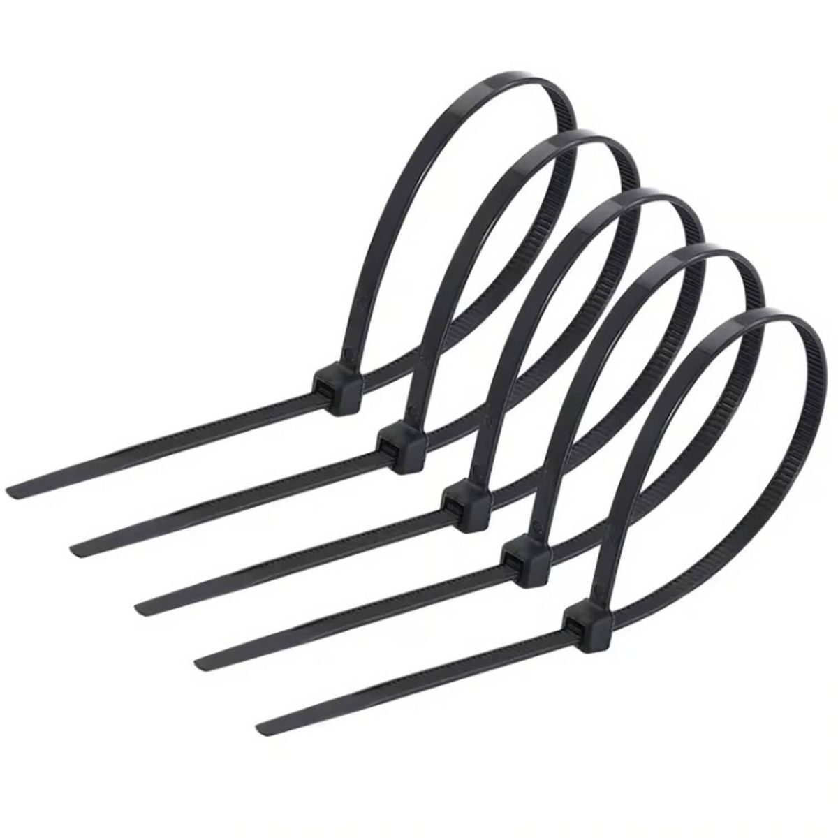 GENERICO - CINTILLO DE NYLON 4.8 X 200 MM NEGRO   X 25 UNID