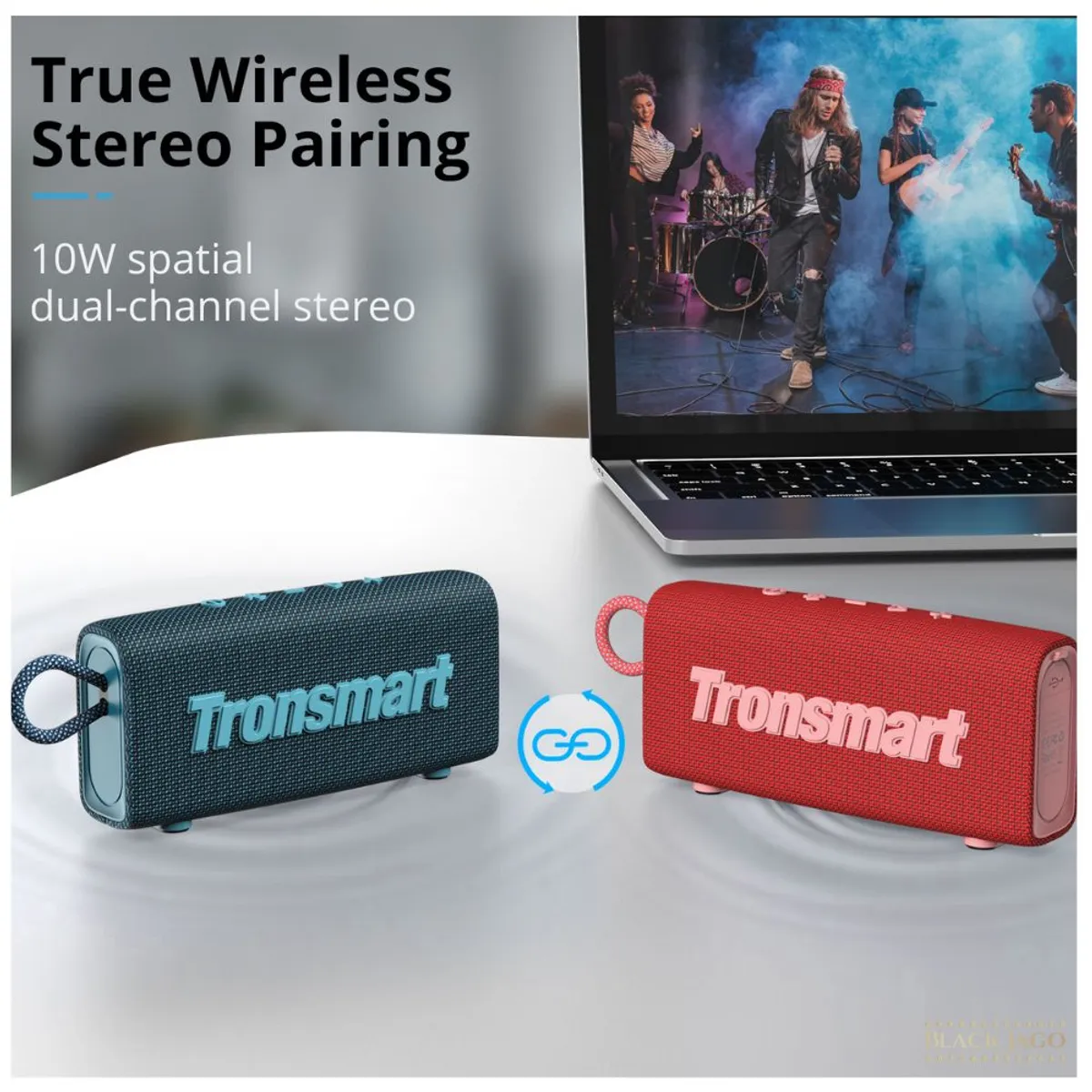 TRONSMART - Parlante Tronsmart Trip Portatil ORIGINAL Rojo