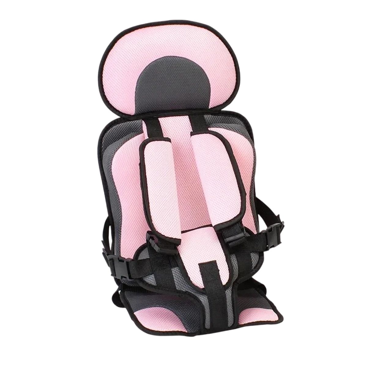 GENERICO - Silla Asiento Carro Bebe Infantil Rosa Seguridad Cinturón