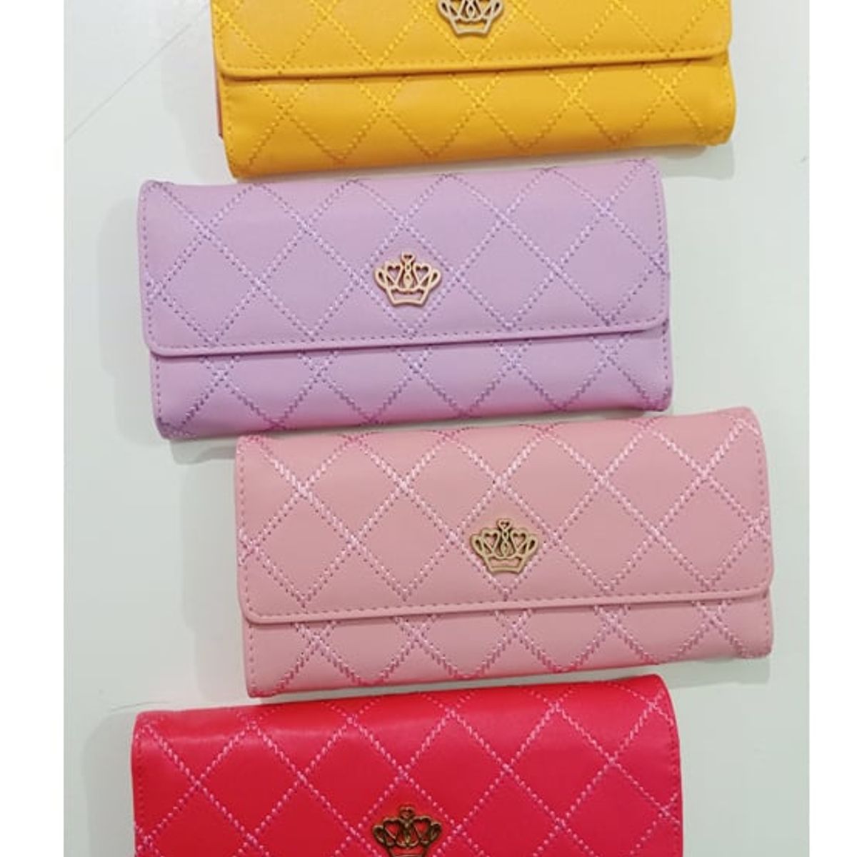 GENERICO - Billetera Queen Grande Para Mujer Cuero Sintetico