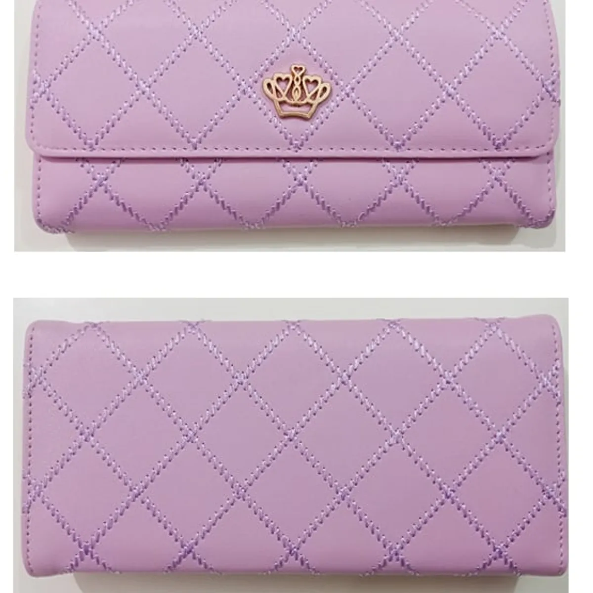 GENERICO - Billetera Queen Grande Para Mujer Cuero Sintetico