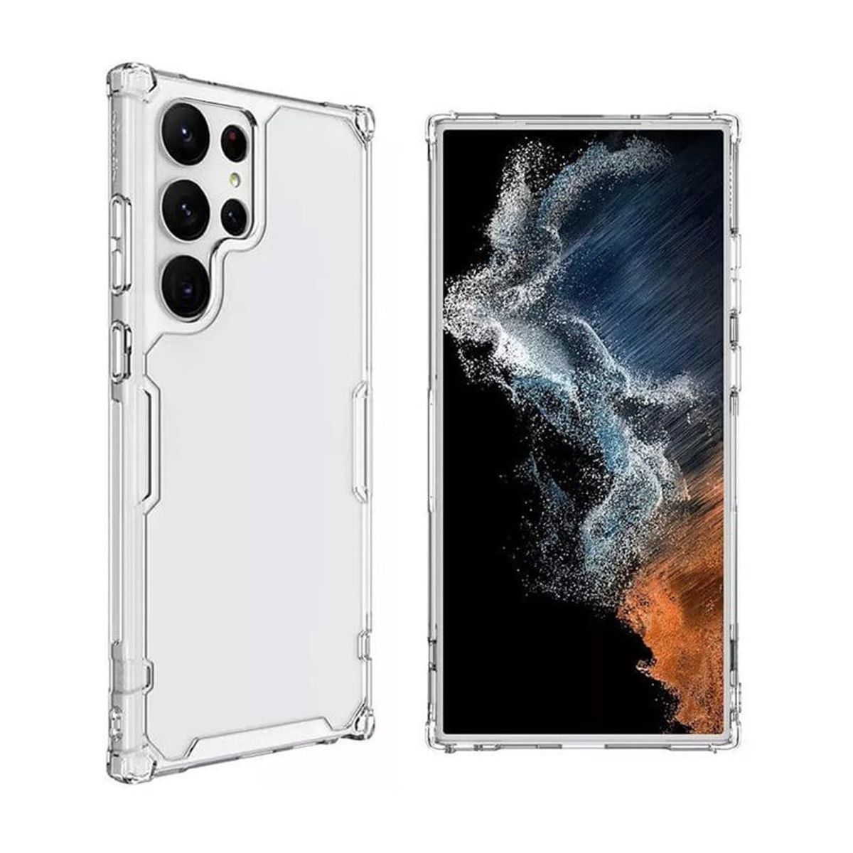 NILLKIN - Case Nillkin TPU para Samsung S24 ultra - Transparente