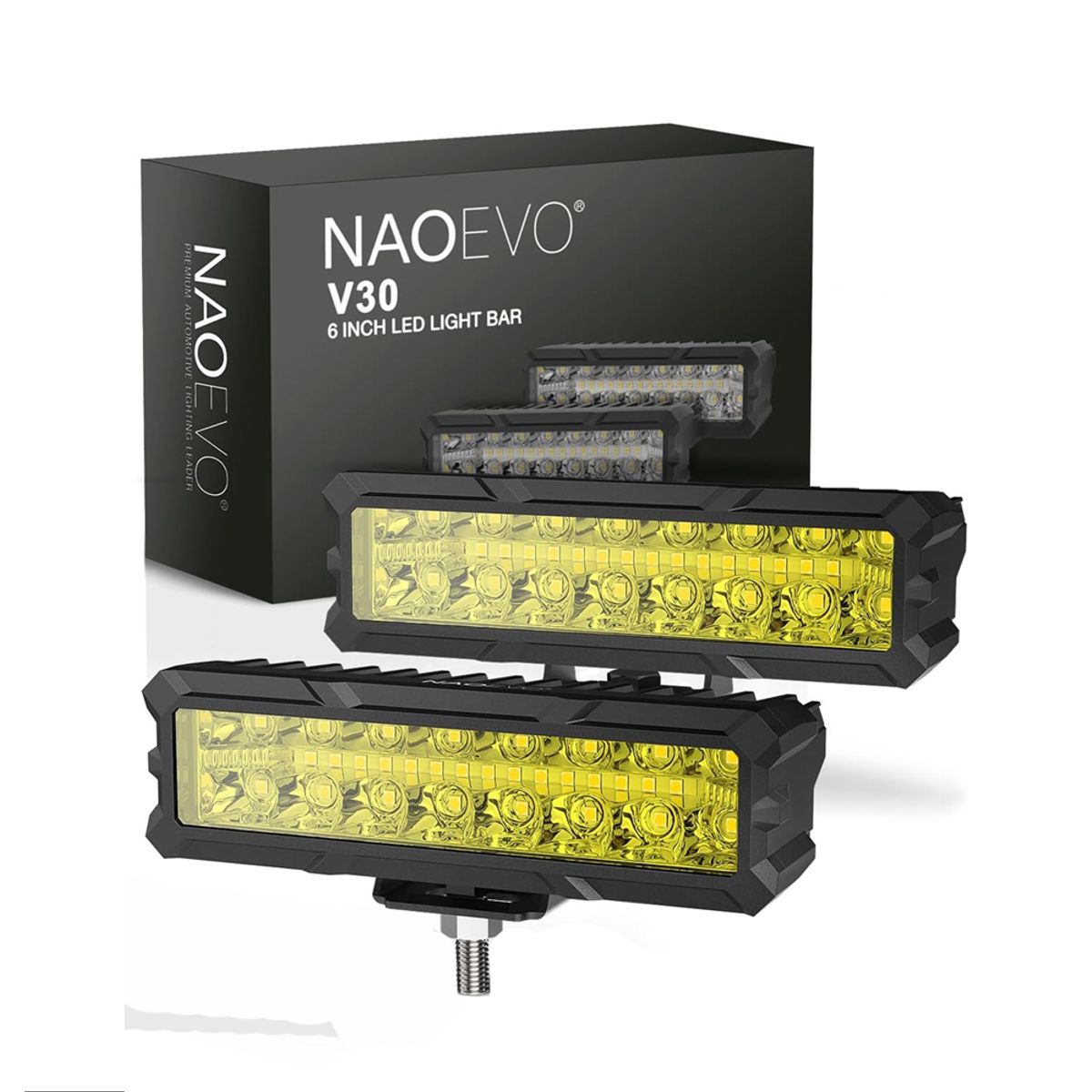 NAOEVO - Barra Led 6" V30Y Spot Flood  5.000LM
