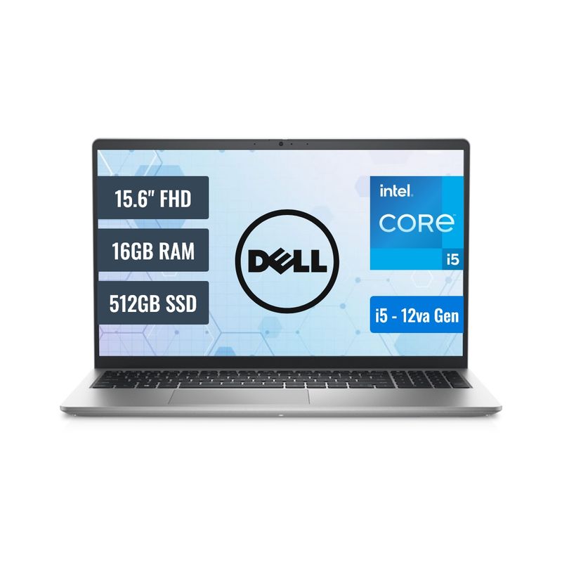 DELL - Laptop Dell Inspiron 3520, 15.6 " i5-1235U, 16GB DDR4, SSD 512GB