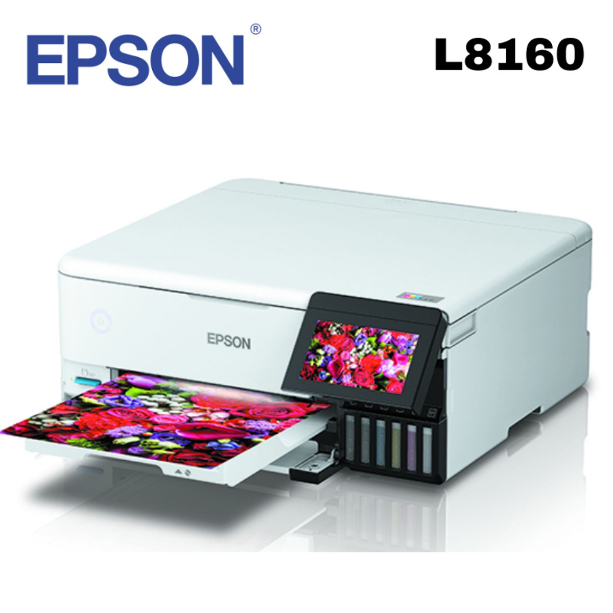 EPSON - Impresora Fotografica  Multifuncional Epson EcoTank L8160 Wifi A4