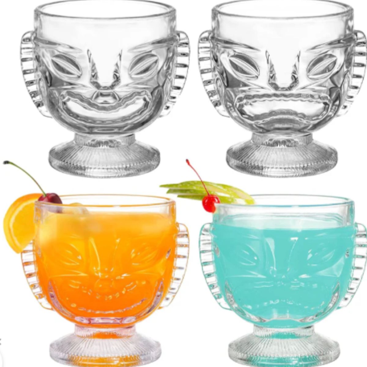 GENERICO - Copa Tiki De Vidrio Exotica