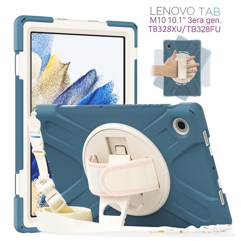 GENERICO - Funda Armor para Lenovo M10 3era 10.1 4G Lte TB328XU Case Anti Golpes