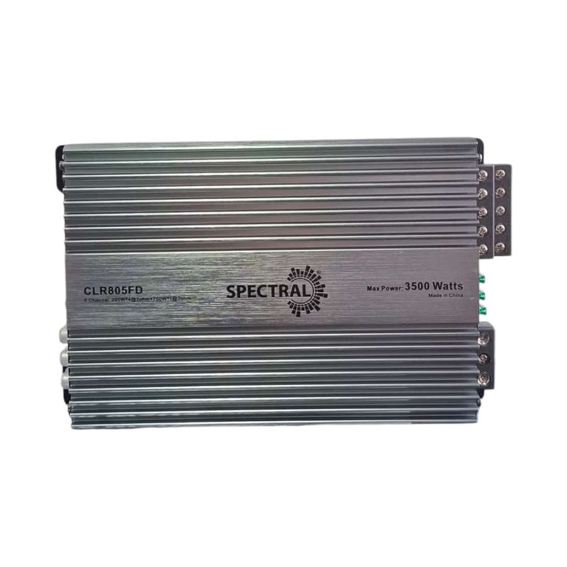GENERICO - AMPLIFICADOR 5 CANALES - 3500W SPECTRAL AUDIO CLASE D