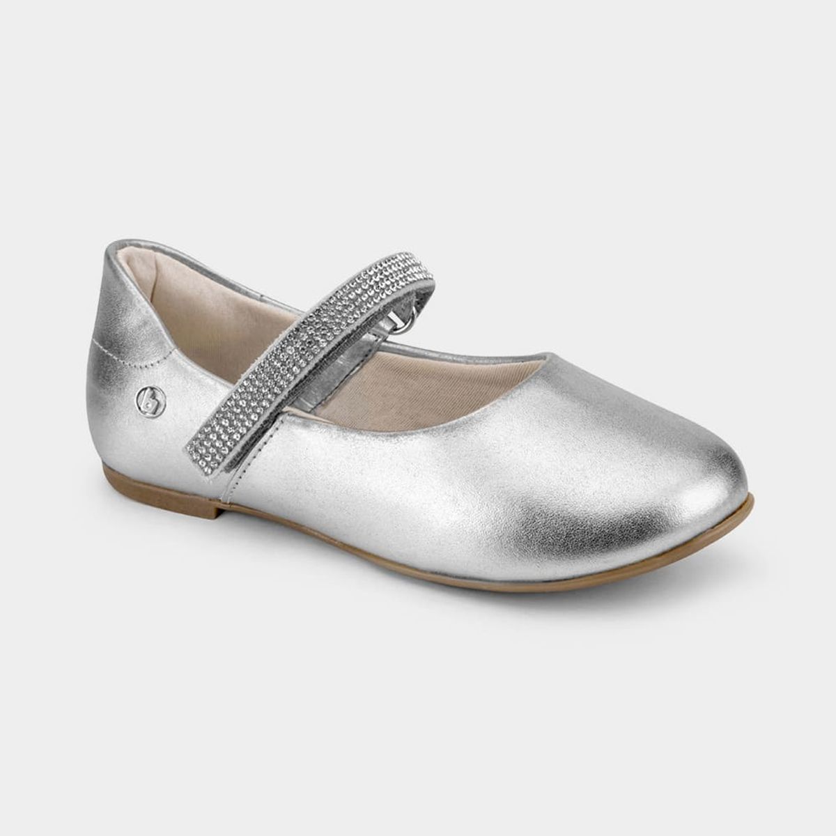 BIBI - BIBI Balerinas Kids Plateado