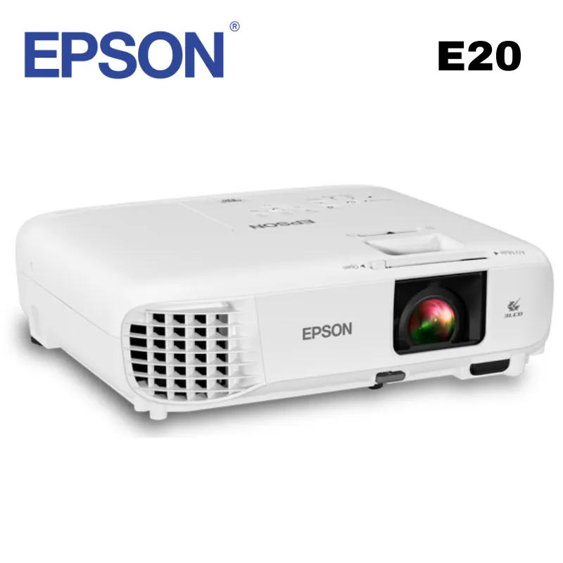 EPSON - Proyector Epson PowerLite E20 3400 Lúmenes 1024x768 XGA
