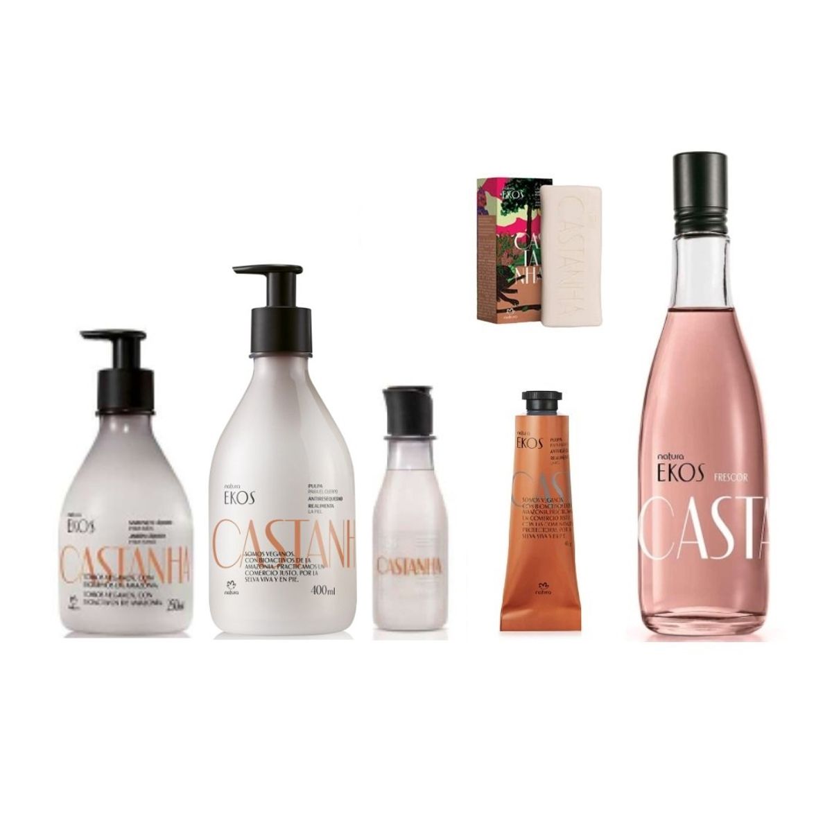 NATURA - Kit Ekos castaña Natura 6pzas