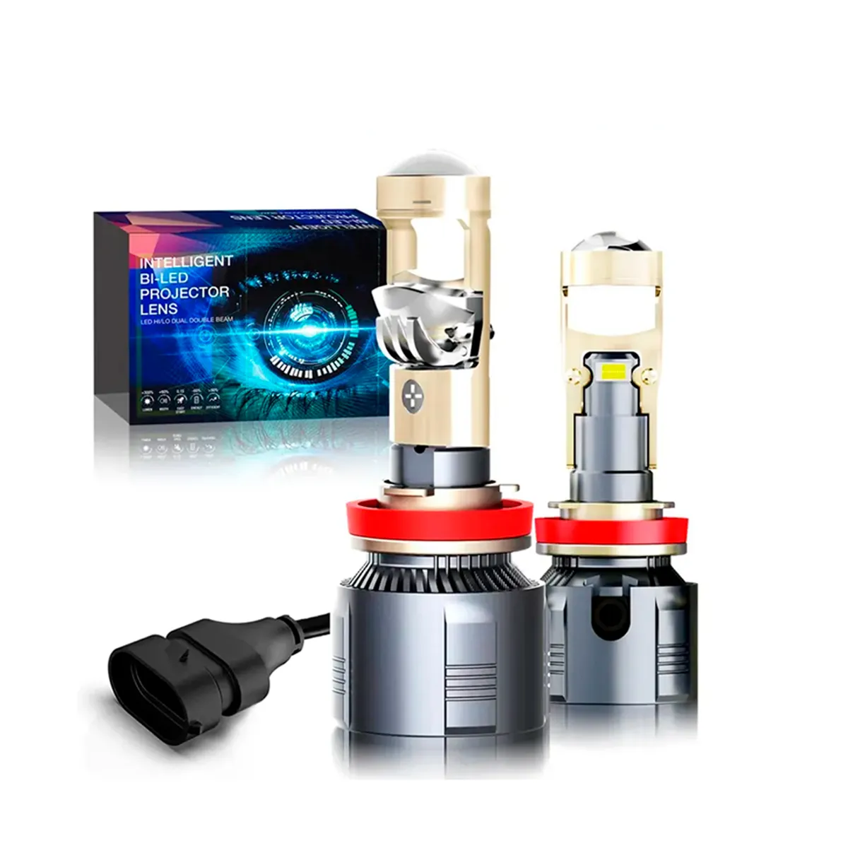 GENERICO - Mini Proyector BI-LED AM04-9005  9.000 LM