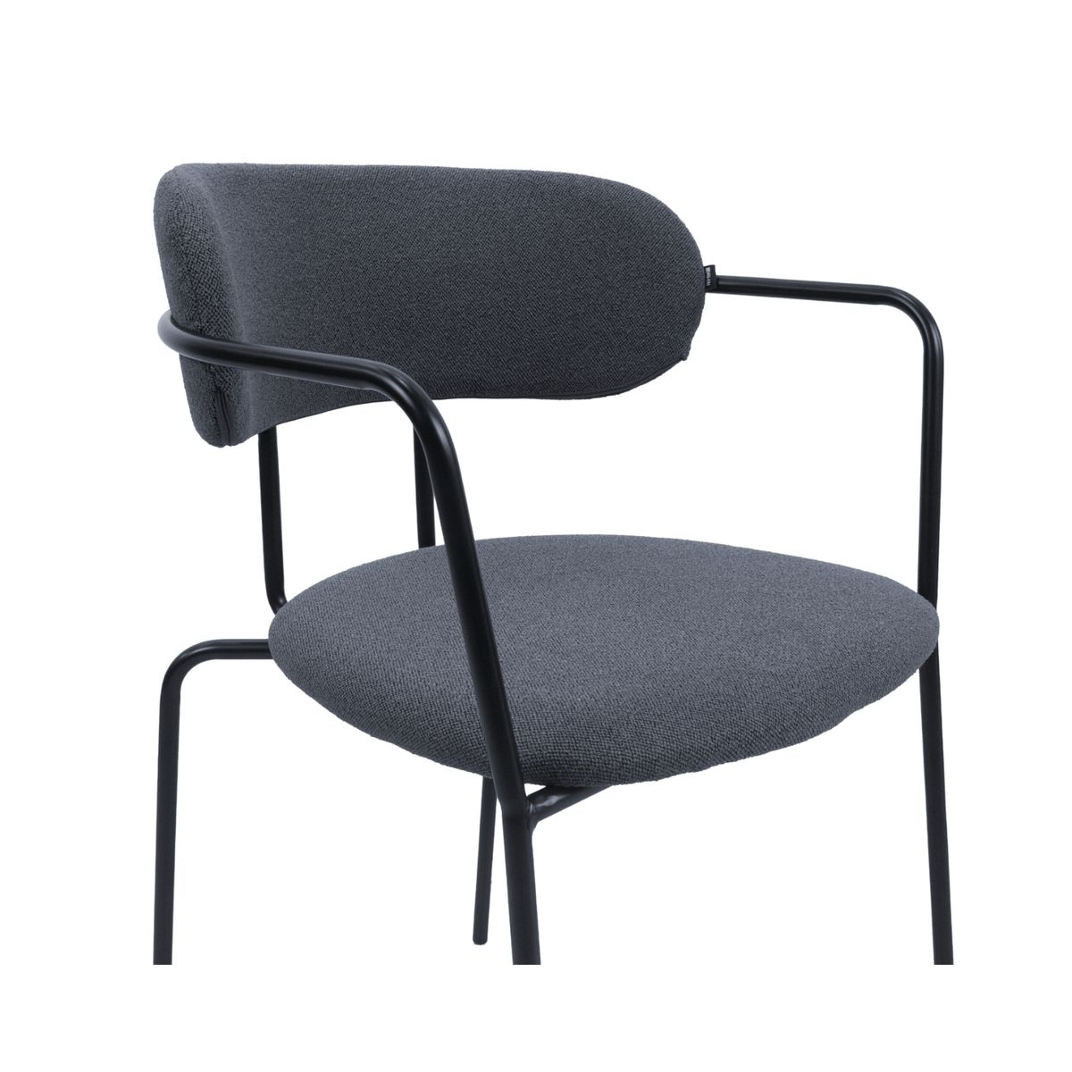 NIHM - Silla de Comedor Soho Gris Oscuro