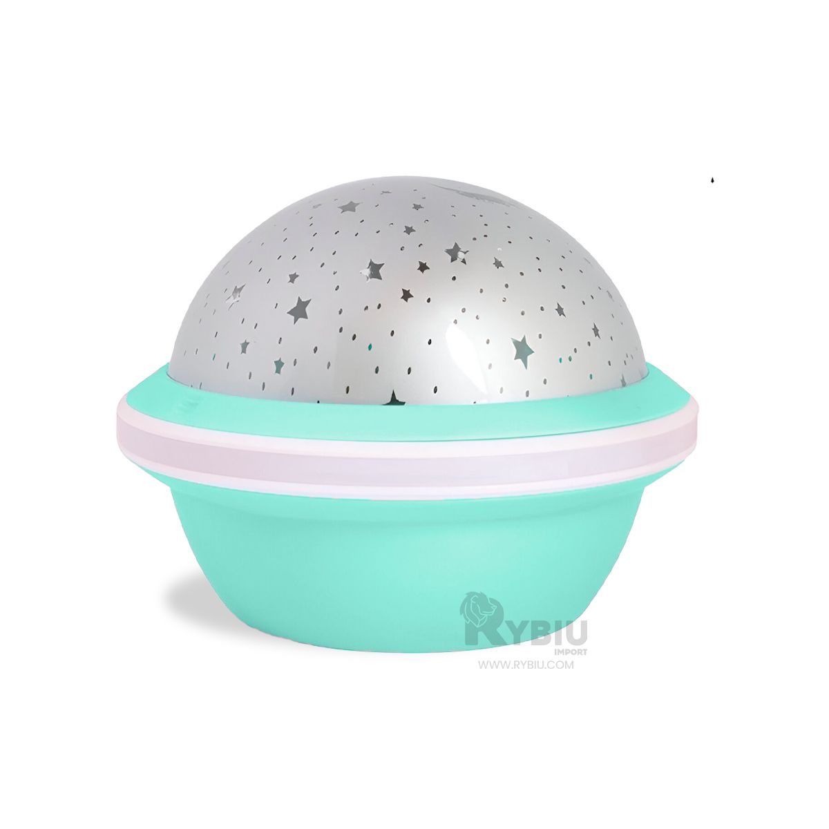 RYBIU IMPORT - Proyector Versatil y Seguro para Niños Color Verde Agua
