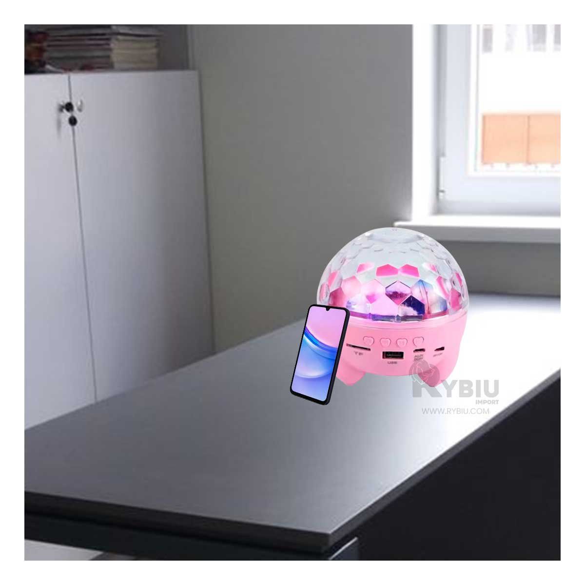 RYBIU IMPORT - Proyector Practico y Manejable en Rosado Y+Regalo Agendita