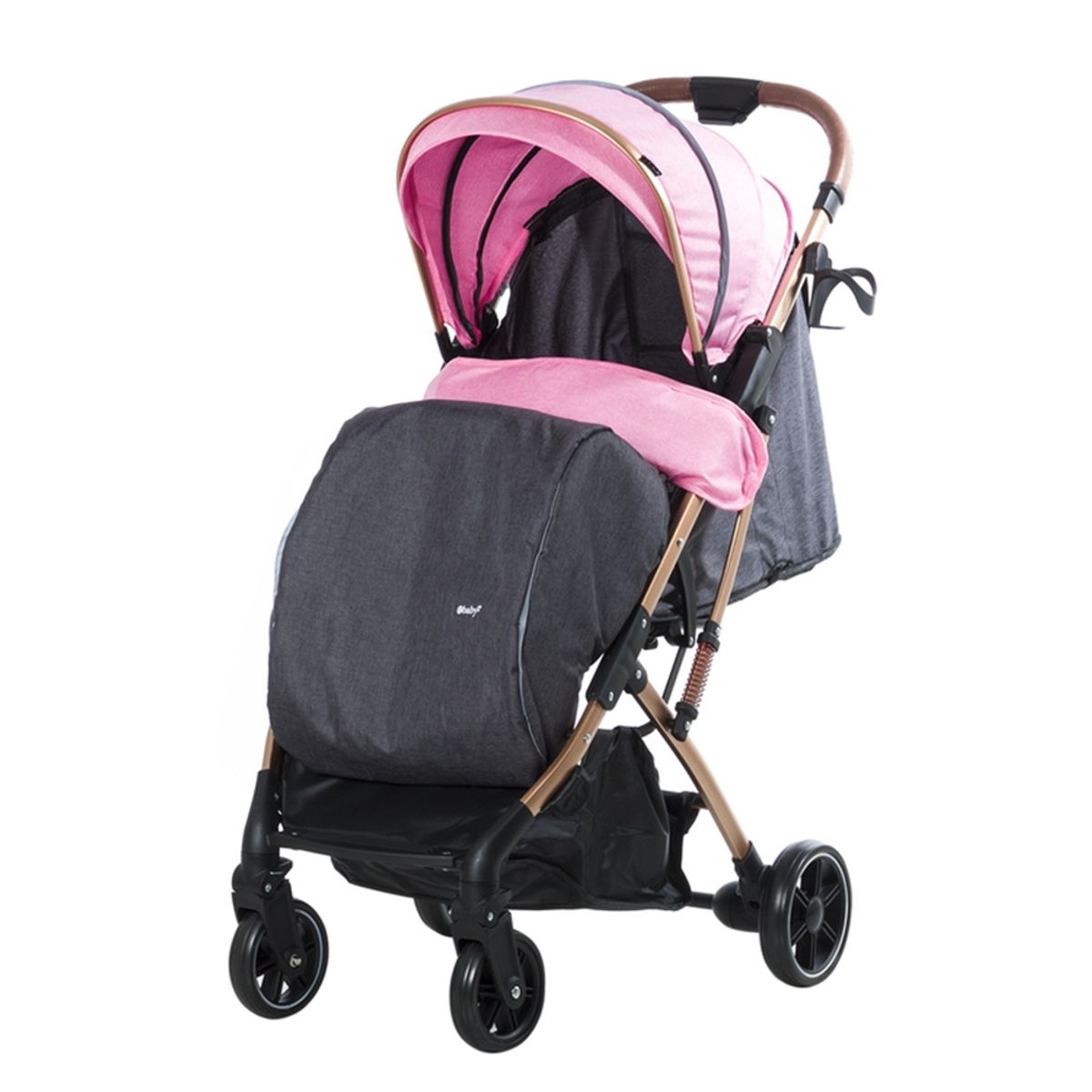 EBABY - Coche Ebaby Maleta Sunny EB124 de Acero Gris oscuro