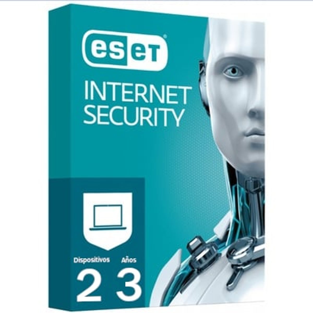 ESET - ANTIVIRUS ESET INTERNET SECURITY 2 EQUIPOS 3 AÑOS