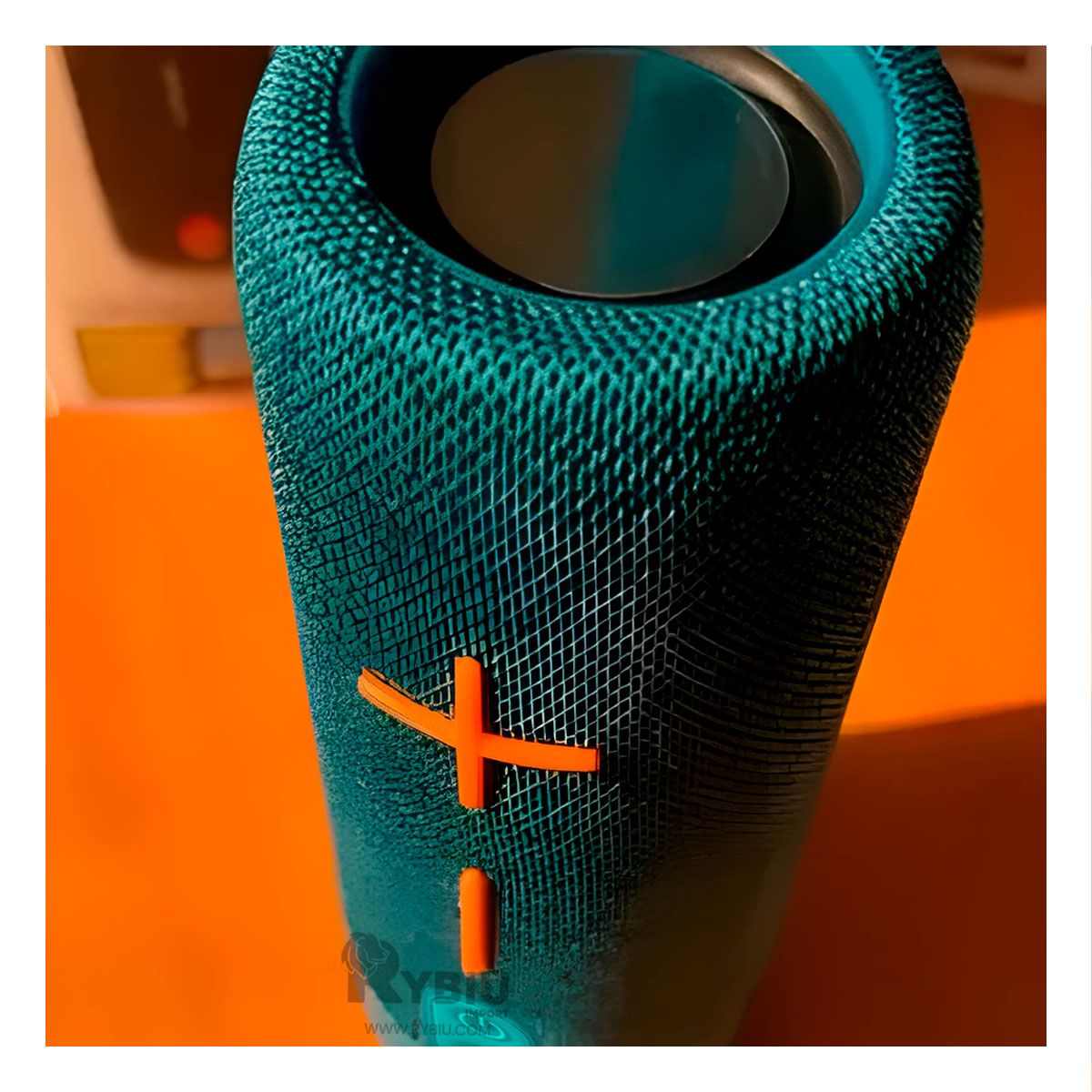 RYBIU IMPORT - Parlante Portatil EWTTO Multifuncional de Color Celeste