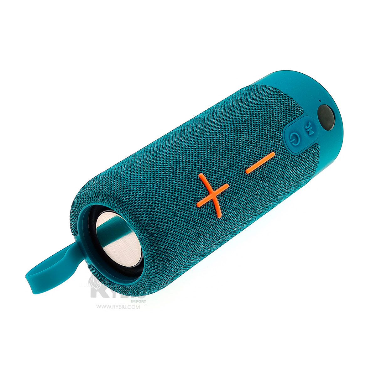 RYBIU IMPORT - Bocina con Alto Volumen en Celeste Y+Ligas de Regalo