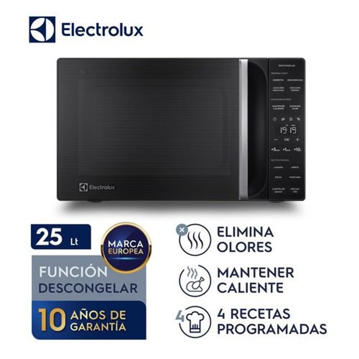 ELECTROLUX - Microondas Freestanding Eléctrico Electrolux 25LT EMDY25S2MXB
