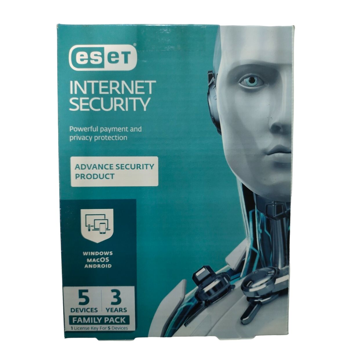ESET - ANTIVIRUS ESET INTERNET SECURITY 5 EQUIPOS 3 AÑOS