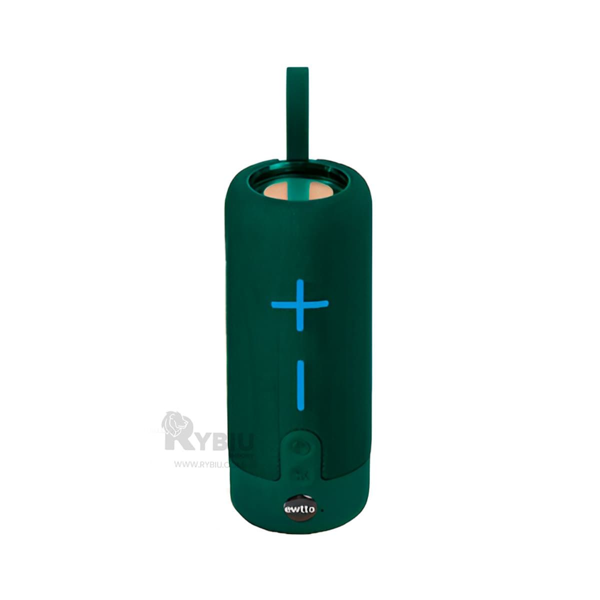RYBIU IMPORT - Bocina con Conexion Bluetooth en Verde Y+Post-it Adhesivos