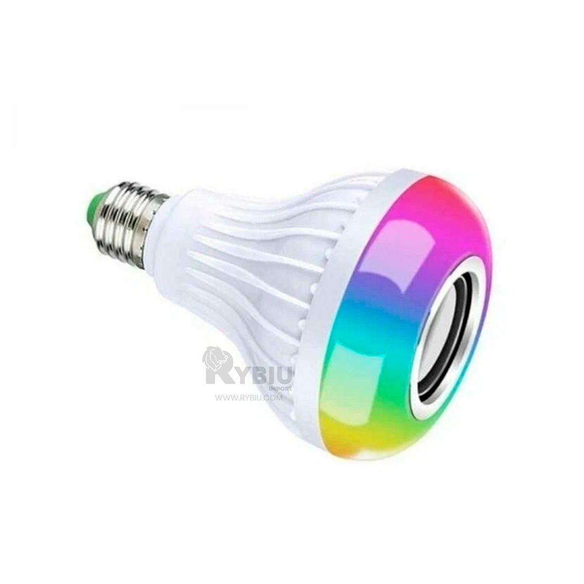 RYBIU IMPORT - Bombilla Compacta con Bluetooth y Sonidos Y+Regalo Stickers