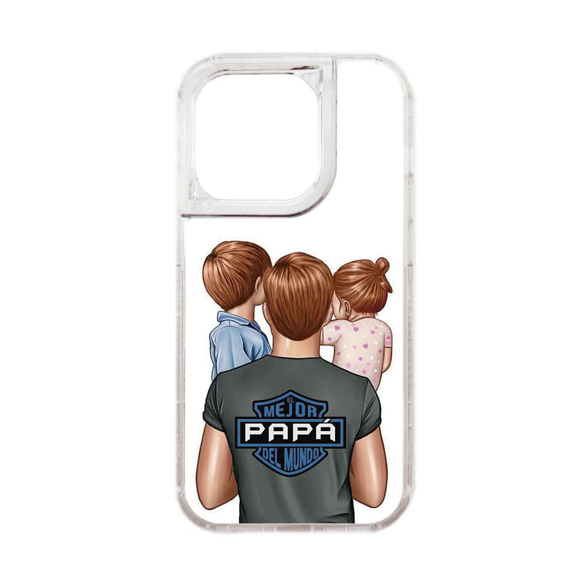 GENERICO - Funda Protector Case 360 Para IPHONE 15 PRO - Transparente